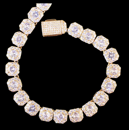 VVS Clustered Tennis Bracelet (ALL SIZES)