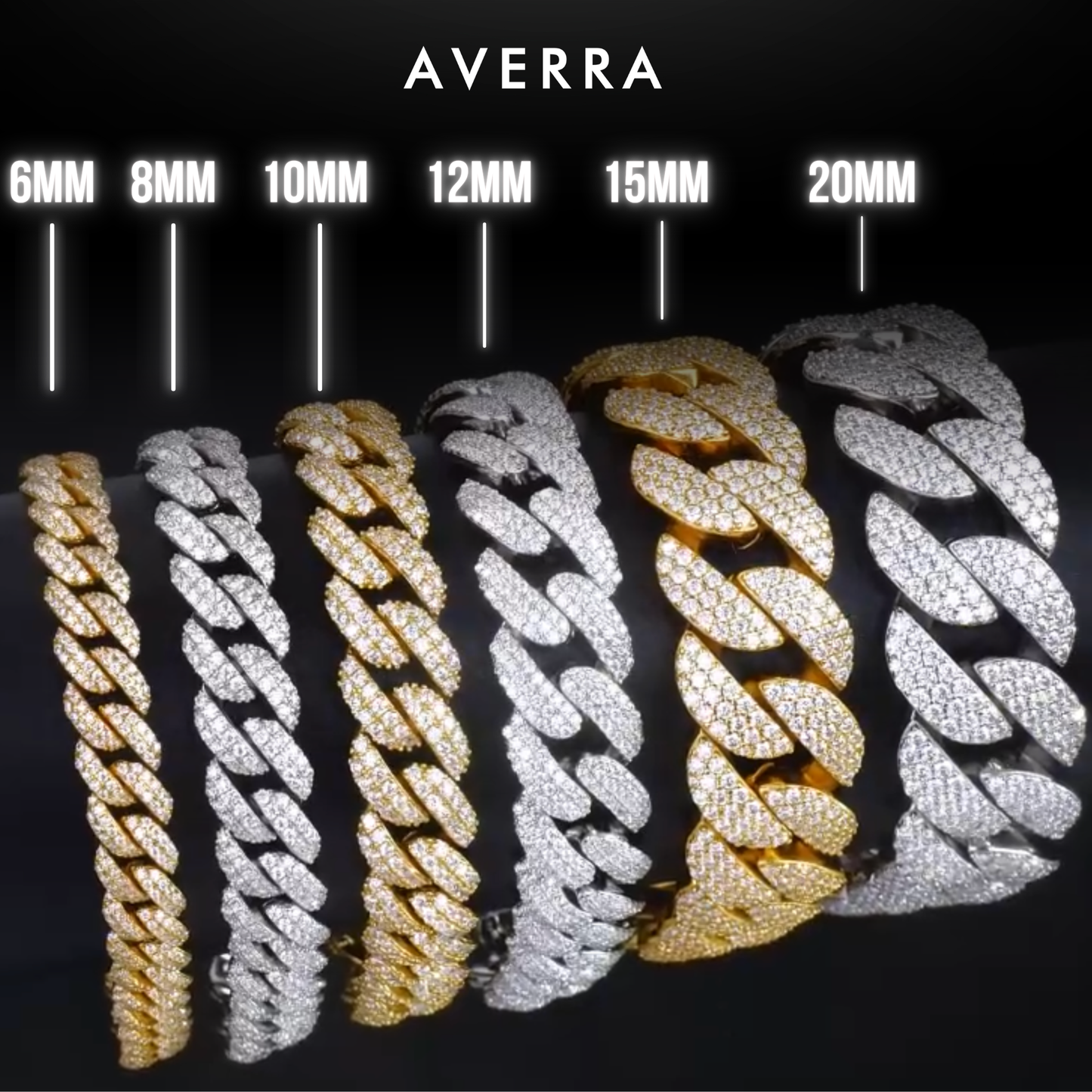 Moissanite Miami Cuban Link Bracelet 14K Gold (All Sizes)