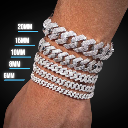 VVS CZ Cuban Link Bracelet (ALL SIZES)