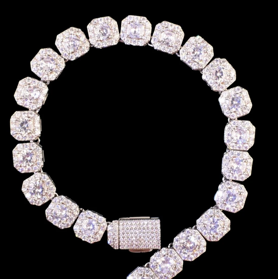 VVS Clustered Tennis Bracelet (ALL SIZES)