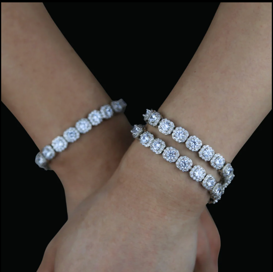 VVS Clustered Tennis Bracelet (ALL SIZES)